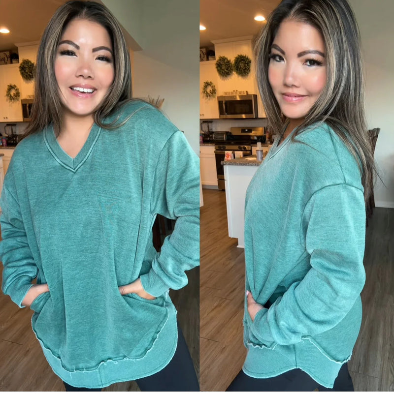 Harper Ash Wash Pullover