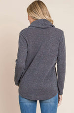 Sparkle Cowlneck Tunic