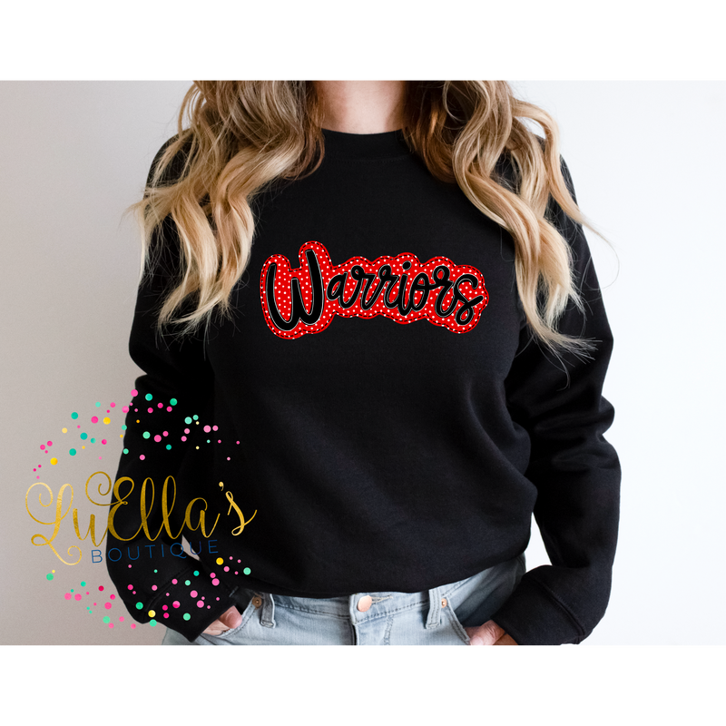 Warriors Appliqué