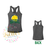 Sport-Tek® Ladies PosiCharge® Electric Heather Racerback Tank