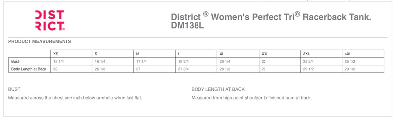 District ® Women’s Perfect Tri ® Racerback Tank