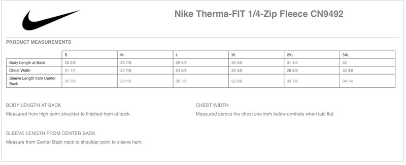 Adult Nike Therma-Fit 1/4 Zip Fleece