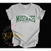 Mustangs Football Design