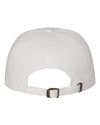 White Unstructured Hat