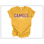 Camels Basketball Gold and White