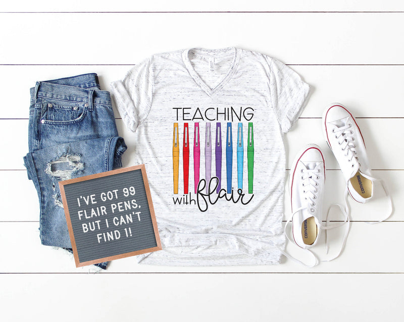 Teaching with Flair Tee