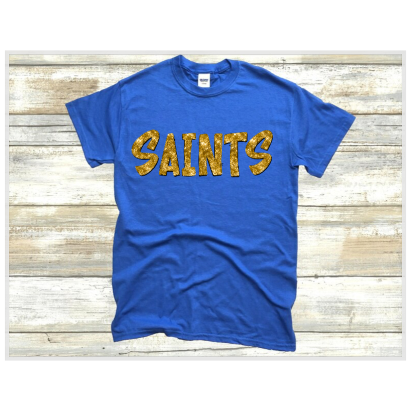 Saints Blue Sparkle